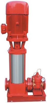 مضخة مياه إطفاء الحرائق متعددة المراحل بمحرك ديزل بقدرة 90 كيلو وات XBD-GDL