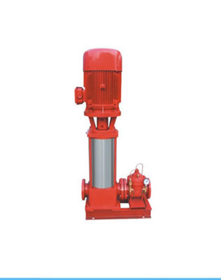XBD-DL مضخة مياه إطفاء كهربائية عمودية متعددة المراحل مصنوعة من الفولاذ المقاوم للصدأ