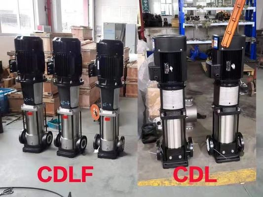 مضخة طرد مركزي عمودية متعددة المراحل CDL/CDLF لنقل السوائل الصناعية